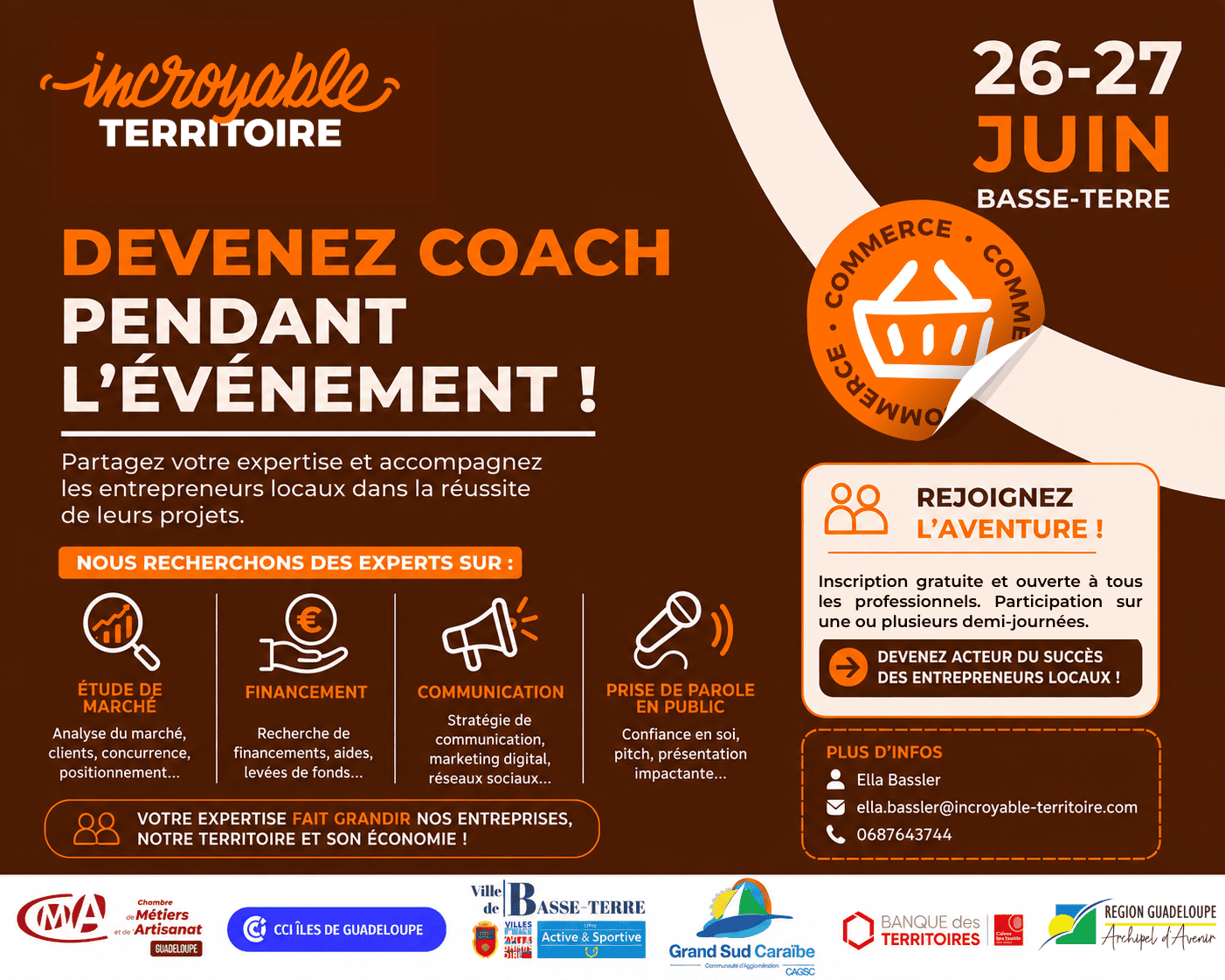 Inscription Incroyable Commerce