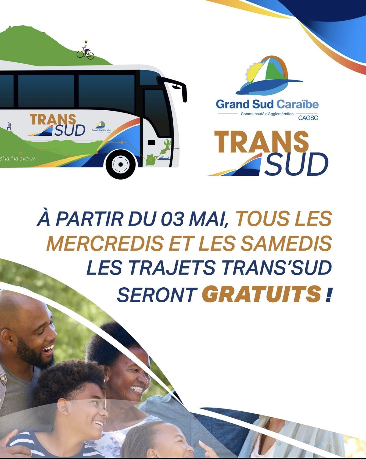 Gratuité des Bus Trans'sud 