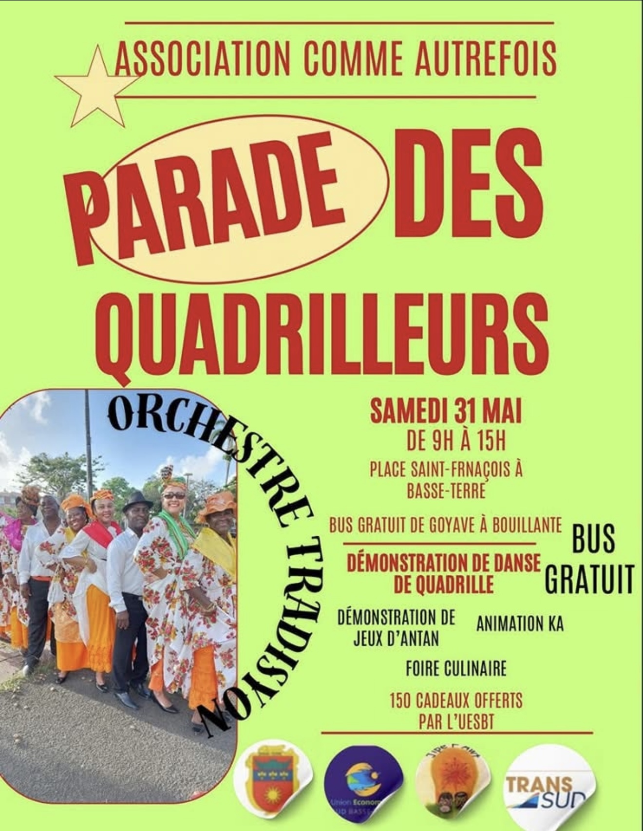 Parade des Quadrilleurs - 31 mai 2025