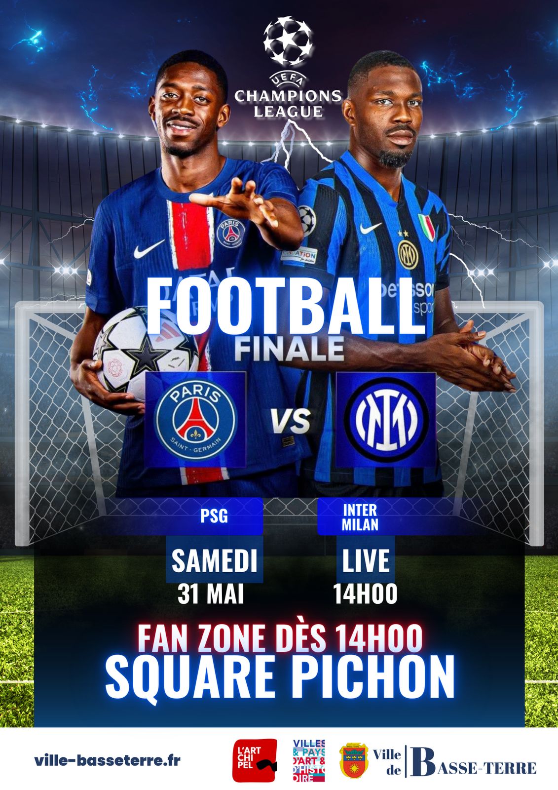 Finale Ligue des Champions - 31 mai 2025
