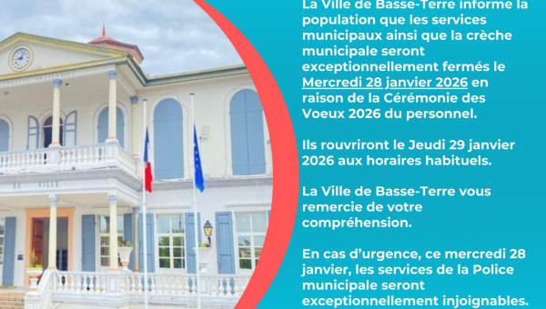 Info Usagers Mercredi 28 Janvier 2026