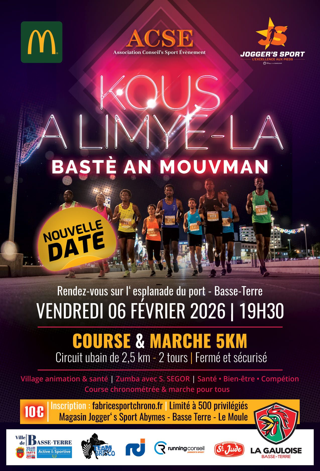 KOUS A LIMYÈ LA - Esplanade du port – Basse-Terre - Vendredi 06 février 2026 - 19h30