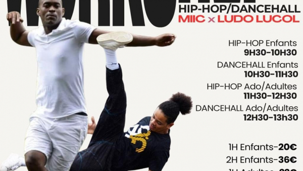 Dimanche 15 mars 2026 Workshop avec MIIC & LUDO LUCOL