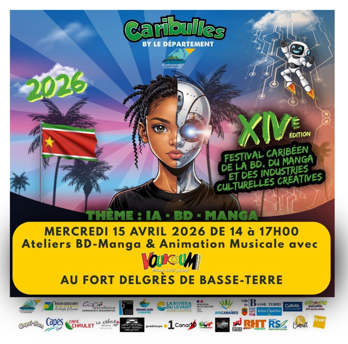 Fort Degrés le 15 avril