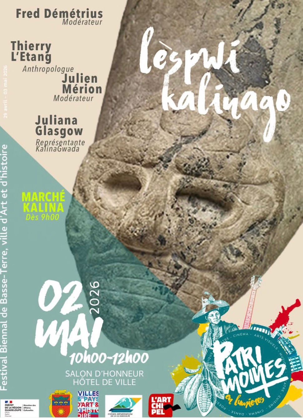 LÈSPWI KALINAGO Conférence - Samedi 02 mai 2026 10h00-12h00
